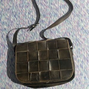 cross body bag  italian leather